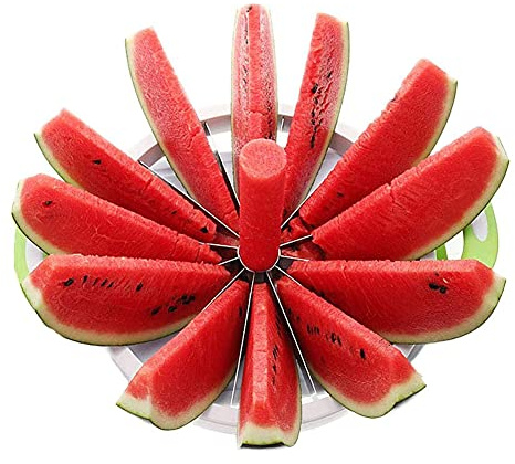 Modern Home Melon Slicer - Honeydew/Cantaloupe/Mini-watermelon Easy Slicing Tool - Medium Size