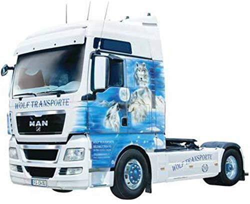 Italeri 3921-1:24 MAN TGX XXL Wolf Transporte, Farhrzeug