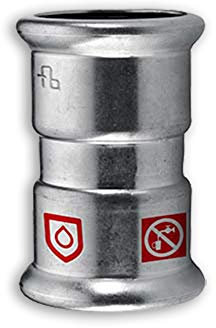 C-Stahl Pressfitting M Kontur - Muffe - 28mm