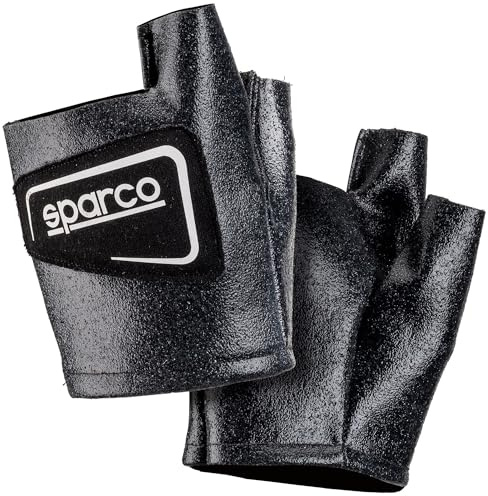 Sparco 00259NR1SSOBRE Guantes MECA Talla S Negro