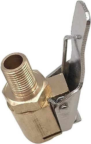 WSADZXC77 Ventil für Reifendüse, Pneumatik, für Autoreifen, Adapter zum schnellen Abnehmen, Anschluss aus Messing, Clip-on für die Luftpumpe des Autos, Adapter für Zubehör für Pumpe im Auto