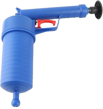 Rohrreiniger Abflussreiniger Pumpe, Rohrreiniger Druckluft mit 4 Saugnäpfen, 5/6/11,5/20,5 cm, Hochdruckrohre für Toilette, Abfluss, Badewanne und Waschbecken