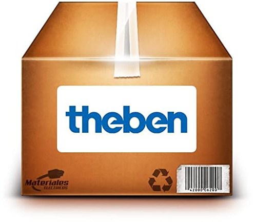 Theben 6120087 - TR612 Top 3 e - Digitaler Zeitschalter - 2 Kanal - DIN-Schiene - 2 Module - Programmierung über App