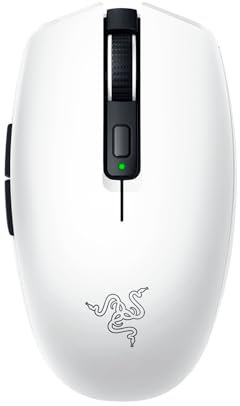 Razer Orochi V2 Mercury - Mobile kabellose Gaming-Maus mit bis zu 950 Stunden Batterie-Laufzeit (Ultra leichtes Design, 2 kabellose Modi, Mechanische Maus-Switches) Weiß