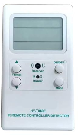 Jrpzcv Universal Projector TVbox AV TV IR Remote Control Decoder Tester Infrared Control Testing Decoder AC Remote Incompatible