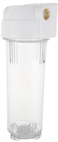 YARNOW Pichet Filtrant À Eau 10 Pouces Bouteille Filtrante À Sédiments Purificateur Deau Bouteille Filtrante En Plastique À Usage Domestique