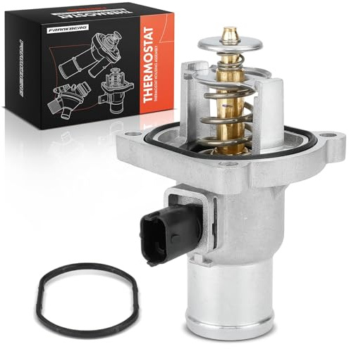 Frankberg Termostato de refrigerante 2 Polos gasolina 55597008 | Compatible con: Aveo Hatchback T300, Astra J P10, Caravana Astra J P10, Insignia A Sports Tourer G09, Zafira Tourer C P12