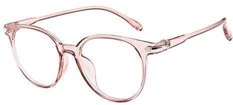 FGUUTYM Gaming-Brille Computer-Ermüdungs-Blaulichtfilter-Brille Sicherheitsbrille Kinder (Pink, One Size)