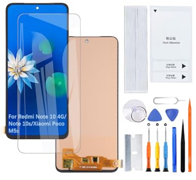 H&LYCYJ Pantalla para Redmi Note 10s TFT M2101K7AI M2101K7AG | Kit de herramientas de uso，TFT LCD，pantalla HD，pantalla de reemplazo，para modelos:M2101K7BG M2101K7BI M2101K7BNY M2101K7BL