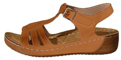 Sandales de Trekking à Pieds Larges Pour Femme - Plates et Élégantes d'Été - Pieds Nus Avec Semelles Souples - Antidérapantes - Chaussures Aquatiques à Bout