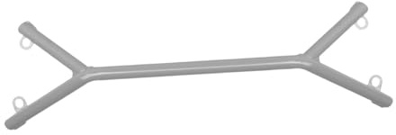 Folpus Barra de Refuerzo Delantera, Accesorios Exteriores, Barra de Refuerzo de Hierro de Rendimiento para amortiguadores Delanteros para, Gris