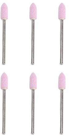 LUCKDANO Kegelförmiges Nagelbohrer-Set – Professionelle Multifunktionale Nagelhautentferner-Bits aus Quarz und Wolframstahl für Maniküre-Maschinen