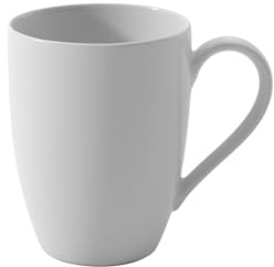 Villeroy & Boch 10-4545-9651 Anmut Becher mit Henkel, Porzellan, 1045459651, White