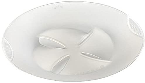 Lékué 1270300B04U002 Kochdeckel 27 cm Weiss