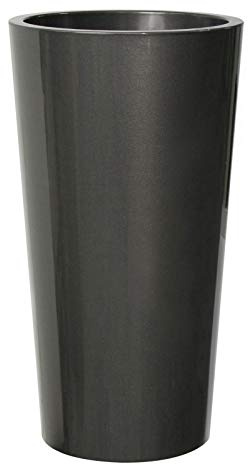 Euro3Plast 2785 Pflanztopf Tuit Durchmesser 33 cm, anthrazit