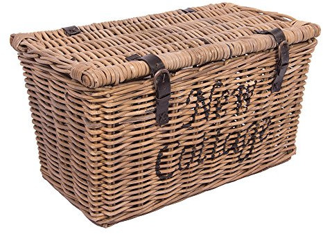 Vintage-Line Korbtruhe New Cottage Korb Rattan Rattankorb Naturrrattan Geflecht (S)