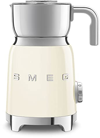 Smeg MFF01CRUS 50's Retro Style Milk Frother - Cream