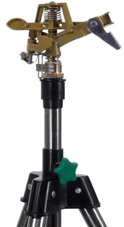 HydroSure Telescopic Tripod with Part and Full Circle Impulse Sprinkler