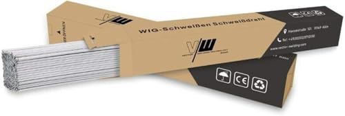 WIG svetsstänger svetstråd svetstillsats rostfritt stål höglegerat ER308Si Ø 2,4/längd 500 mm/1 kg VecTOR WELDING