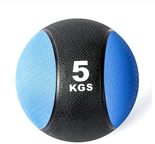 Medizinbälle Medizinball Für Erwachsene Fitness, Outdoor-Kernfestigkeit Armraining Solide Gummi Hüpfkugel, Geeignet Für Krafttraining, 5kg / 11lbs