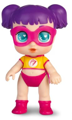 Mini muñeca súper Linda – Sisi, muñeca articulada de 12 cm con Traje de superhéroe, muñeca y Accesorios, muñecas adecuadas para Edades de 4 años en adelante