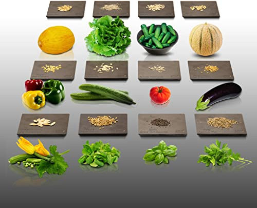 Lot de 1800 graines à semer - Le Grenier d'Abondance - Potager du Printemps - 12 sachets individuels