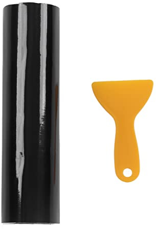 Auto Scheibentönungsfolie, 140x20 cm Universal PVC Scheibentönungsfolie Schwarz Windschutzscheiben Sonnenschutzfolie Auto Frontscheibe Schutz Schatten Aufkleber