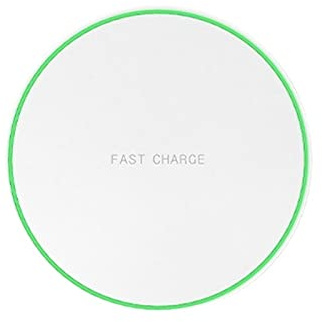 TAITUS Chargeur sans Fil, Chargeur sans Fil Rapide 60W for chargeurs de Station de Charge sans Fil de téléphone Station de Chargeur sans Fil magnétique(White with Cable)