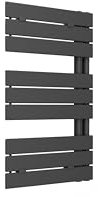 Termoarredo ad acqua Dalia (Antracite, 830 mm x 500 mm)