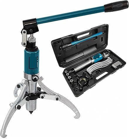 Set estrattore idraulico for ingranaggi 10T Kit estrattore for cuscinetti ruota 2/3 ganasce tirando separatore for mozzi ruota rotori assi auto pulegge freno ,Strumenti idraulici,Fai da te