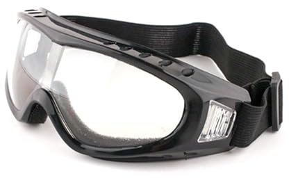 HAMISBEL Skibrille Dustproof Winter Windproof Lens Frame Snowboard Moto Cycling Children Ski Goggles Kid Eyewear Glasses(Transparent)