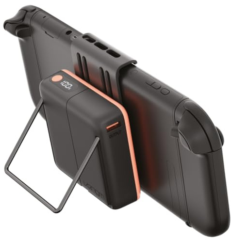 Venom Nintendo Switch 2 Power Bank & Soporte | Cargador Portátil 20000mAh con Kickstand y Pantalla LED
