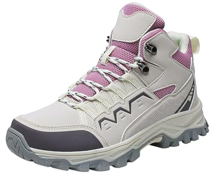 Generisch Zapatos para mujer, impermeables, botas de senderismo para mujer, zapatos de trekking, zapatos de trekking, zapatos deportivos ultraligeros, suelas suaves, zapatos de ocio, deportivos