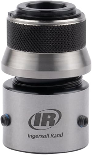 Ingersoll Rand Air Hammer 9510, Quick Change Holder, Accessory for Electric Jackhammer for Holding chisels, Chrome/Silver