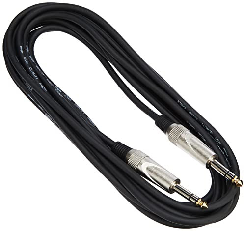 Stagg SAC6PS DL 6m/20 ft Deluxe Stereo Jack to Jack Cable