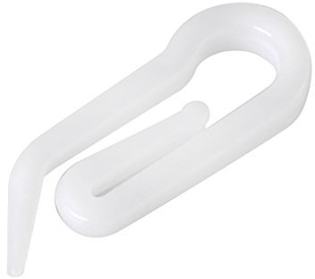 LAMPA Ganchos para Cortinas G-5, Juego de 25 Unidades, Modelo a proboscide