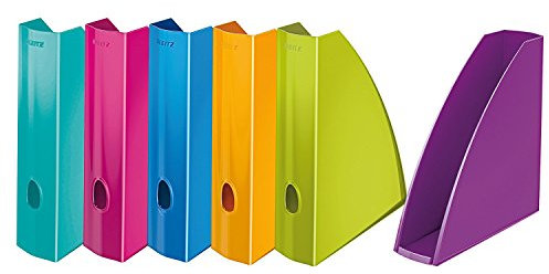 Leitz WOW Serie (Farbe: sortiert, Stehsammler | 6 Stück)