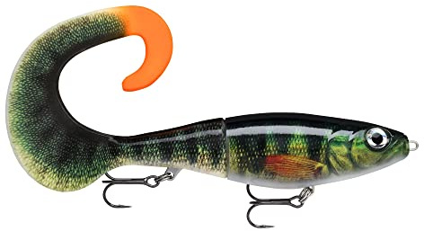 Rapala - X-Rap Otus Angelköder - Kunstköder mit ABS-Körper und weichem PVC-Fischschwanz - Süßwasser Spinnköder - Lauftiefe 0.5-1m - Hergestellt in Estland