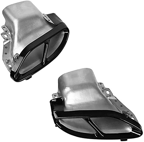 HZJA Auto Auspuffblende Für Benz W213 W212 W205 X253 W246 W176 X166 Für Benz ABCE GLS GLC-Klasse Edelstahl Auto Auspuff Endrohr. Auspuff Endrohre