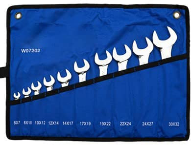 Suosi-GSCM Jeu de Clés à fourche double / 10 pièces / 6X7mm-30X32mm