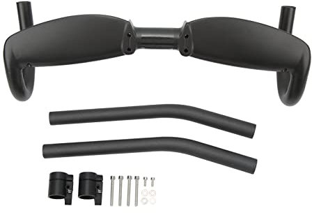 Hominas Bikes Lenker Ergonomischer Rennradlenker Carbonlenker Fahrradlenker Drop Bars für 440 X 31,8 Mm