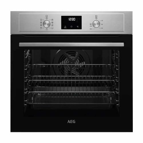 AEG BEX33501EM SurroundCook Built-In Single Electric Oven Aqua Clean