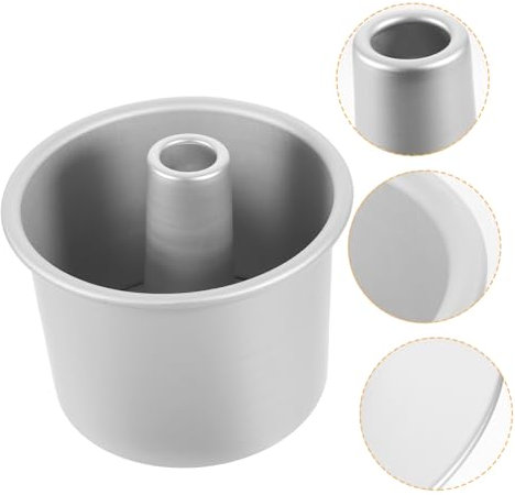 OKUMEYR 1pezzi Stampo Per Dolci Rotondo Da Design Forno Teglia Per Dolci Resistente Utensile Multifunzionale Per Chiffon Cake Cheesecake Mousse Cake