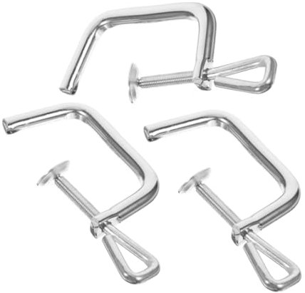 CIYODO 3pcs Manual Pasta Machine Fixing Handle Clips Replacement Kitchen Holder Tool for Noodle Maker Accessories Compatible with Home Pasta Makers