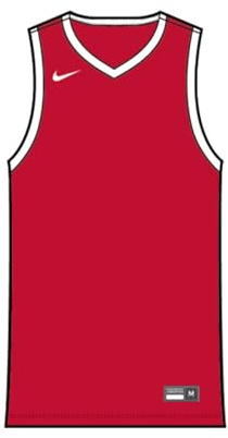 Nike Baby - Jungen Mens Team25 Basketball Stock Jersey - University Red Shirt