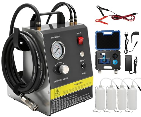Kistrba KFZ Bremsenentlüftungsgerät Elektrisch für Makita 18V Batterie(Ohne Akku), Auto Pulsierendes Automatisch Bremsenentlüftungsset, 0.6-3bar Einstellbarer Druck, mit 1 Hauptbremszylinderadapter