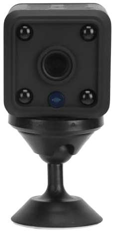 Sxhlseller Mini Telecamera per Interni X6 con Visione Notturna, Videocamera HD WiFi 1080P con Rilevamento del Movimento per Interni Ed Esterni di Auto Domestiche