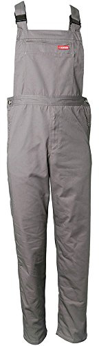 Planam 0835044 MG 260 Latzhose, Grau, Größe 44