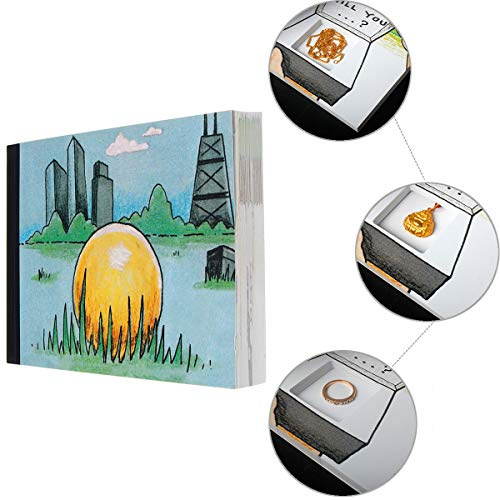 RanDal Diy Propose Gift kommer du att gifta dig med mig Anteckningsbok Flip Flap dold vigselring