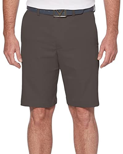 Callaway Men's Standard Stretch Pro Spin Golf Short with Active Waistband, Asphalt, 42